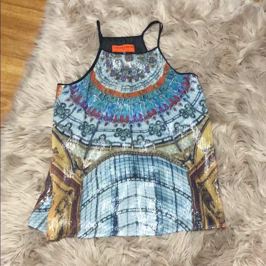 Sequin Tank